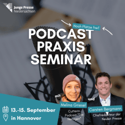 Podcasten wie die Profis – Jetzt anmelden!